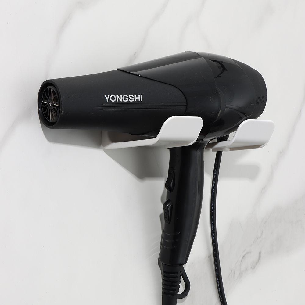 Chookyy Tempat Pengering Rambut Kait Hairdryer Tempel Dinding Kamar Mandi Baru