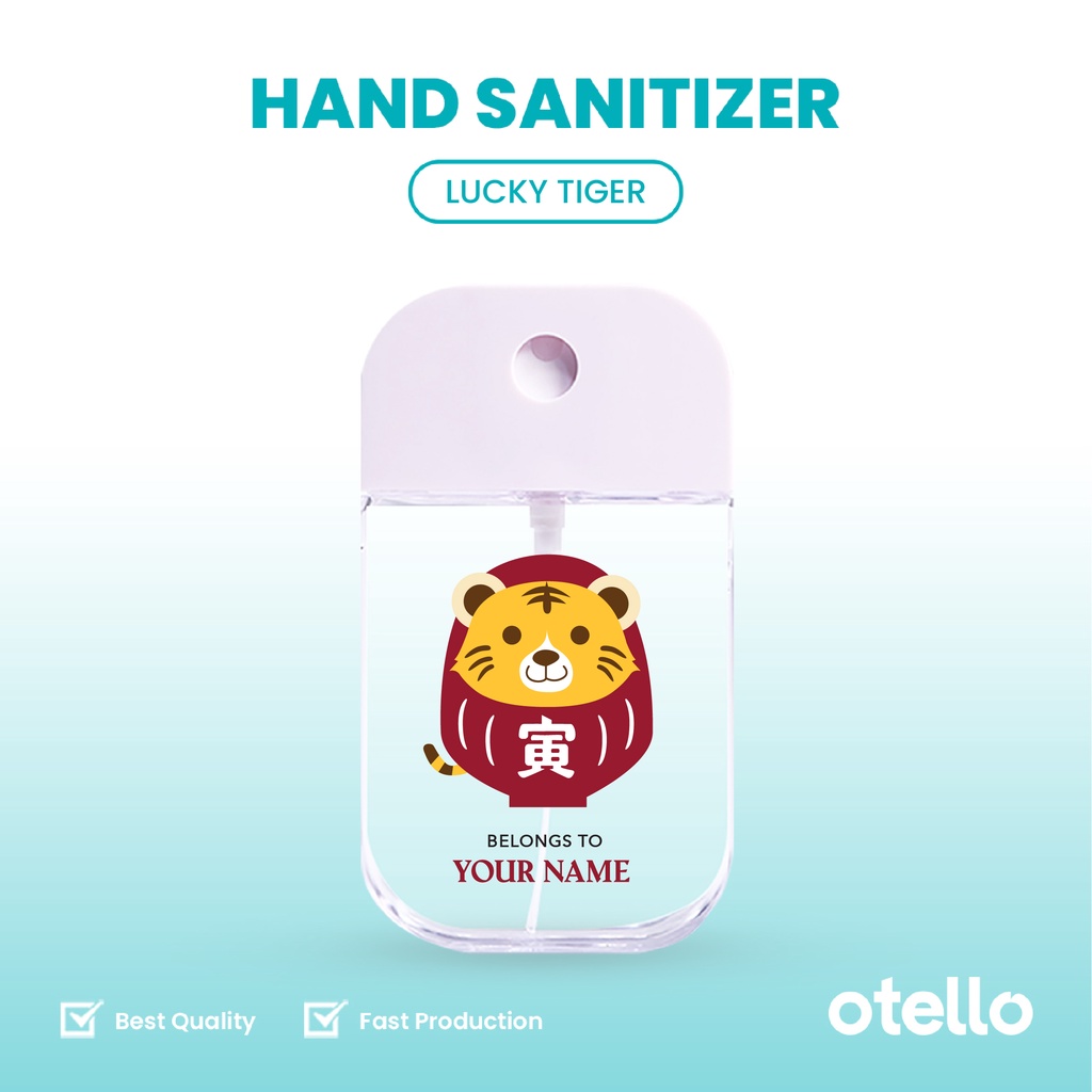 Imlek Hand Sanitizer Pocket Spray Custom Kado Chinese New Year Gift Hadiah Parsel Parcel CNY