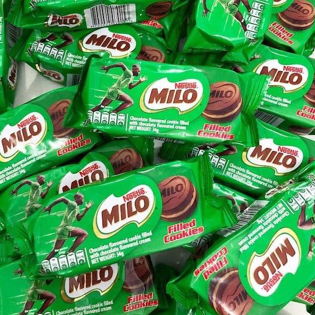 

KHB Milo Cookies Sandwich Filled Chocolate Milk Singapore Biskuit Biscuit 34gr CHOCO ◘➲ Terupdate