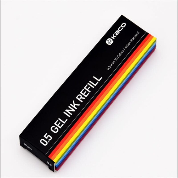 

Jualan Refill Tinta Pulpen Gel Ink Bolpoin 0.5Mm 10 Pcs (Mix Ink) Promo