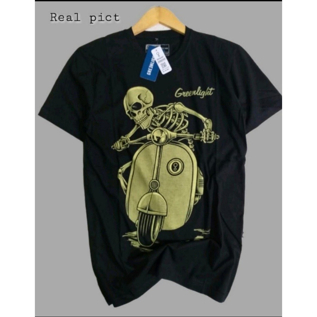 Kaos Distro Bandung Original/Kaos Pria Distro/Kaos Pria Greenlight/Kaos Greenlight Original-atcoshop
