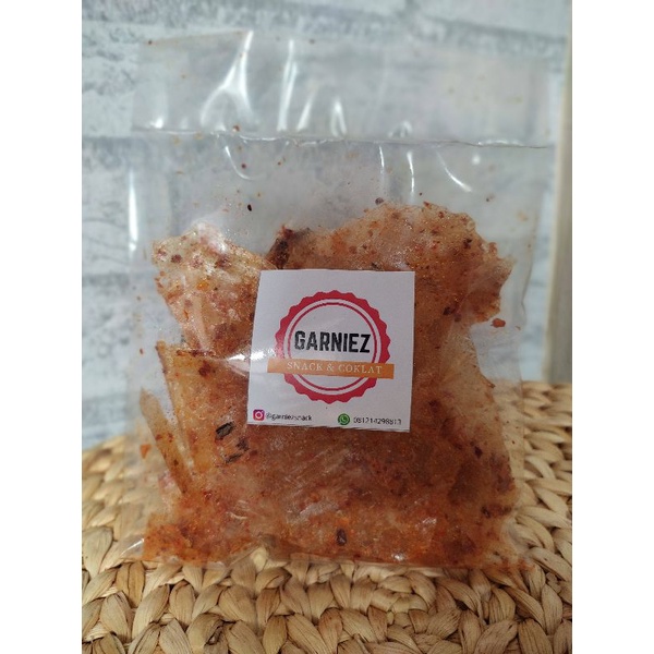 

keripik kaca pedas & original