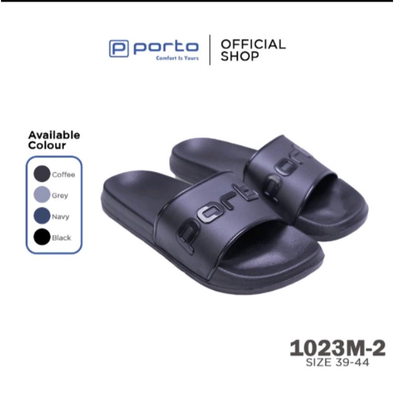 Sandal Selop Karet Pria | Sandal Casual | PORTO 1023M