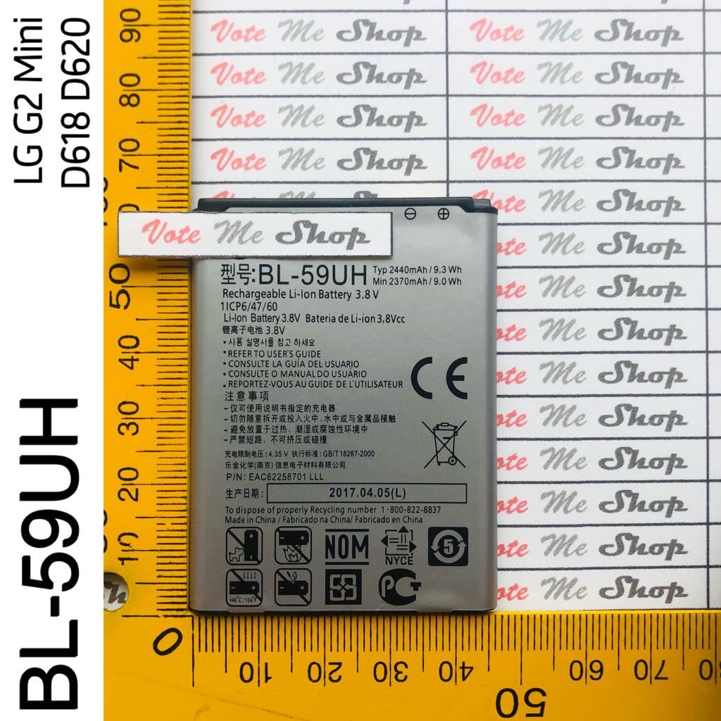 Baterai Batre LG G2 MINI D618 D620 Bat BL-59UH Battery BL59UH Original