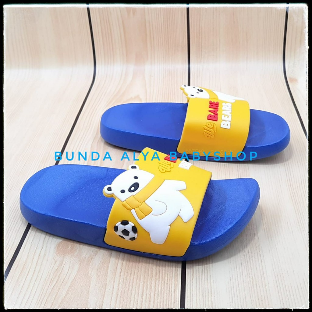 Sandal Anak Perempuan Usia 4 5 Tahun IMPORT BEAR BIRU - Sandal Anak Cewek AntiLicin Size 28-33