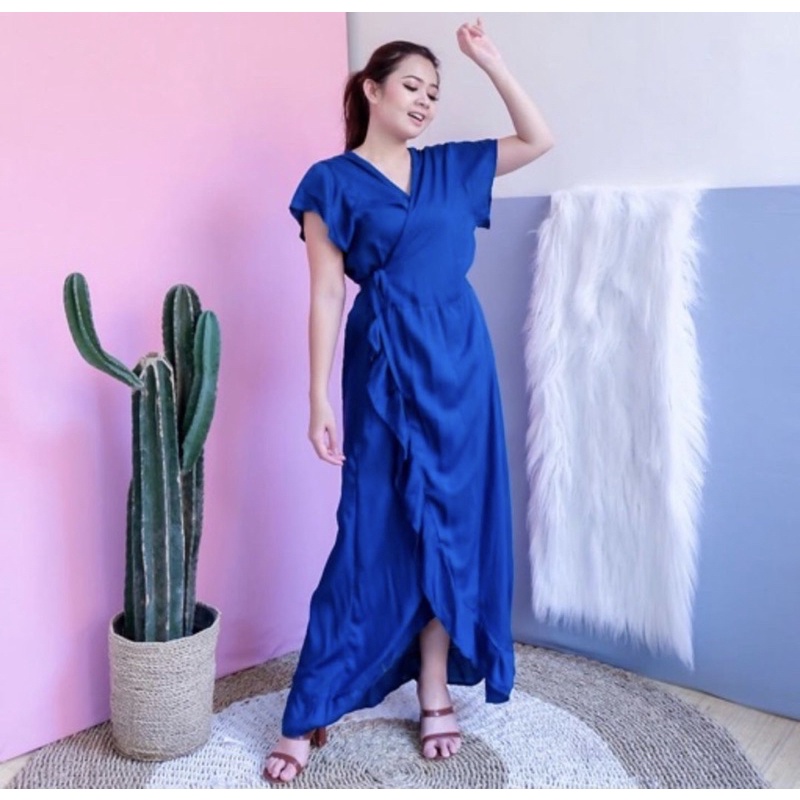 DRESS BALI KIMONO PANJANG POLOS