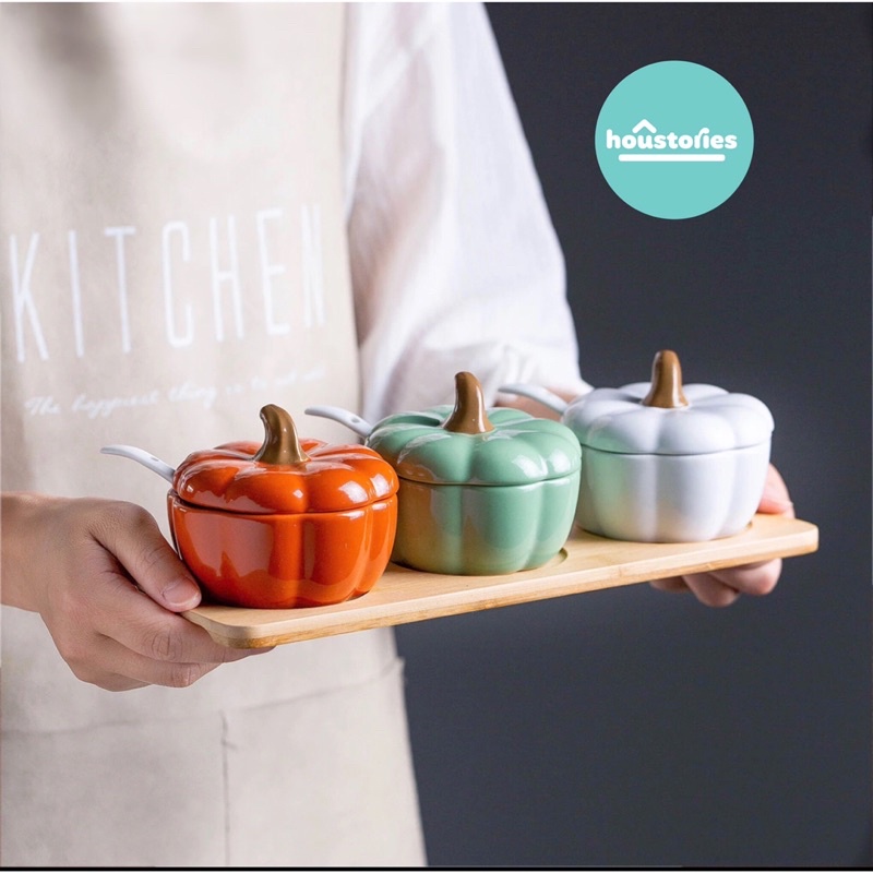 Tempat Bumbu Labu / Tempat Bumbu Dapur / Tempat Bumbu / Alat Bumbu Dapur / Hampers