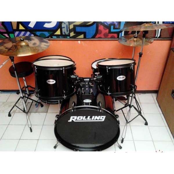 Drum Akustik Rolling fullset