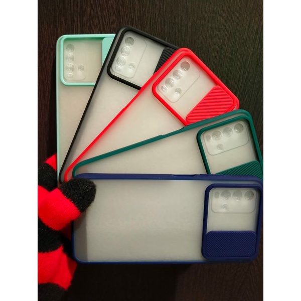 REDMI 9T Softcase Case Camera Slide / Kamera Geser Protector Hardcase Casing Redmi 9T