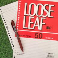 loose leaf paper joyko B5 isi 50 lembar refill kertas file note murah