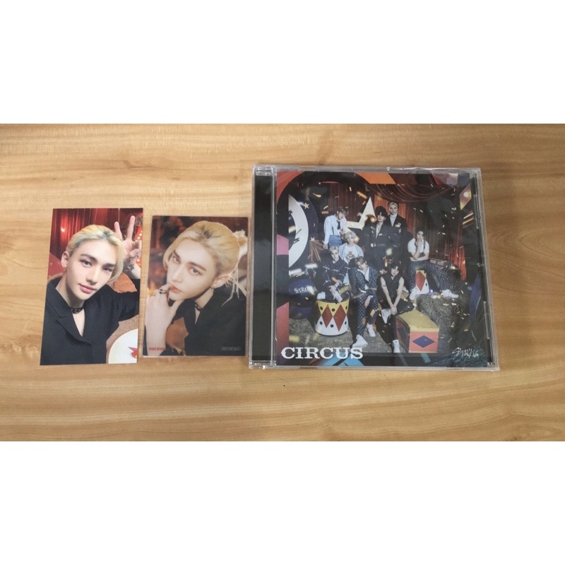 Stray kids SKZ Circus album Japan Fc edition Hyunjin PC