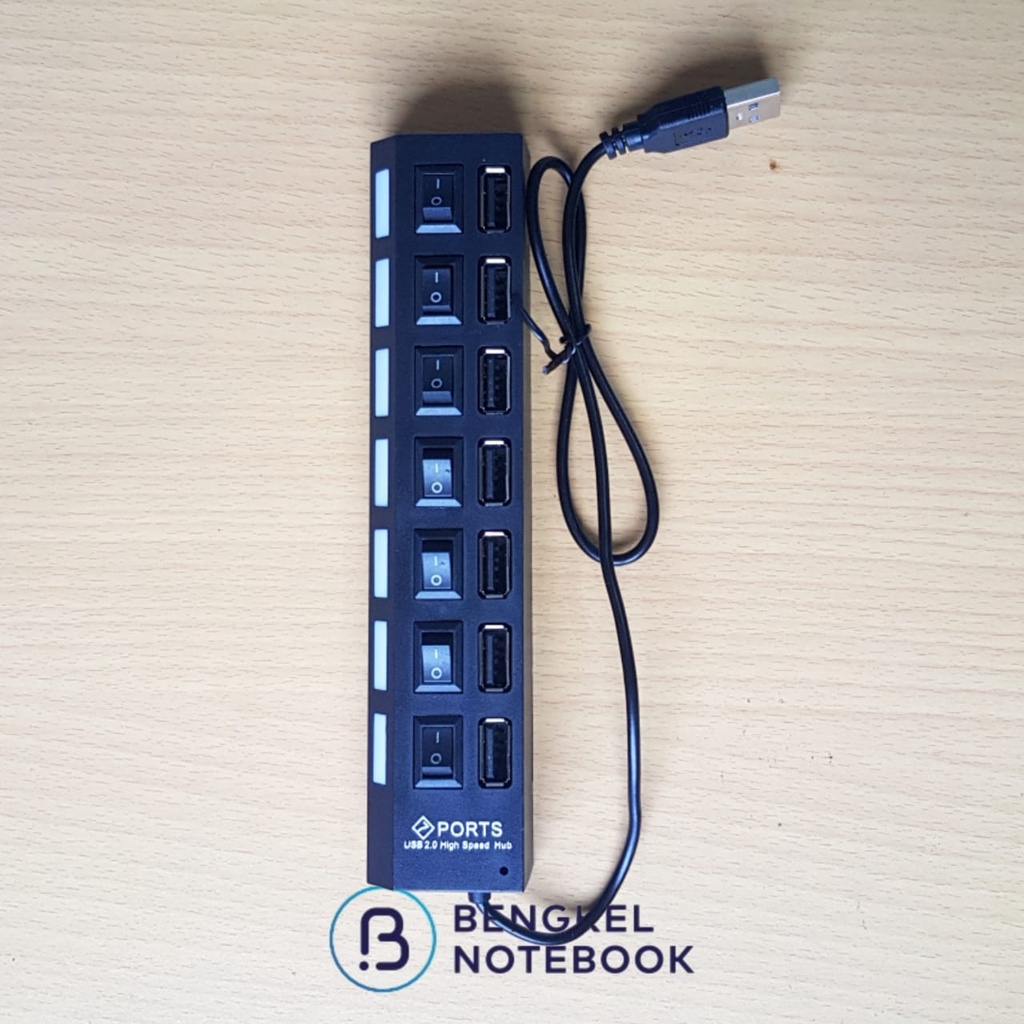 USB Hub 7 Ports 2.0 Eyota Hi-Speed 5Gbps