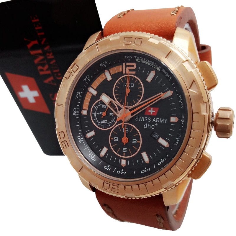 Jam Tangan Original Swiss Army SA2258G - Gold