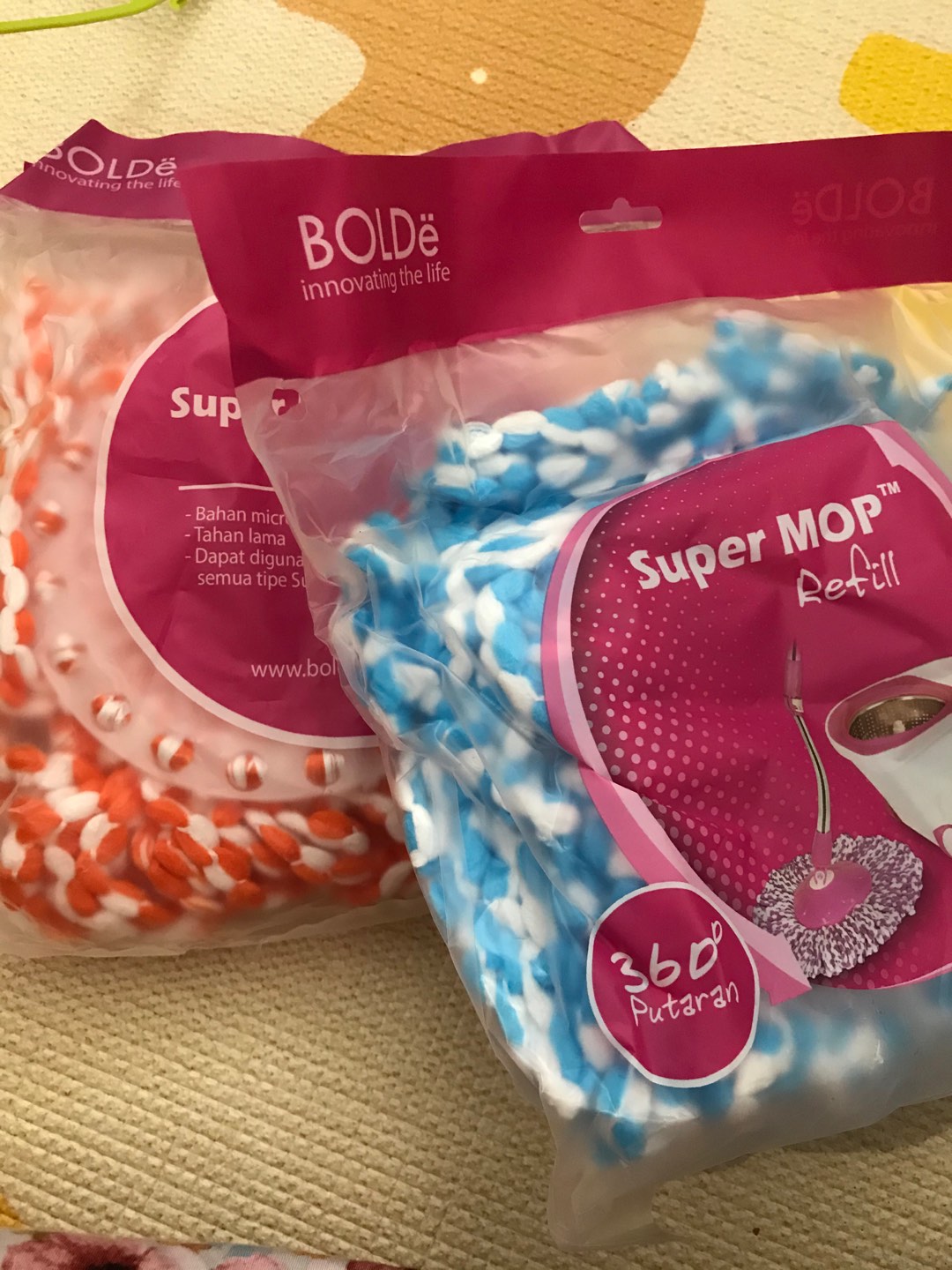 Na Bolde Refill Super Mop / Kain Super Mop Microfiber