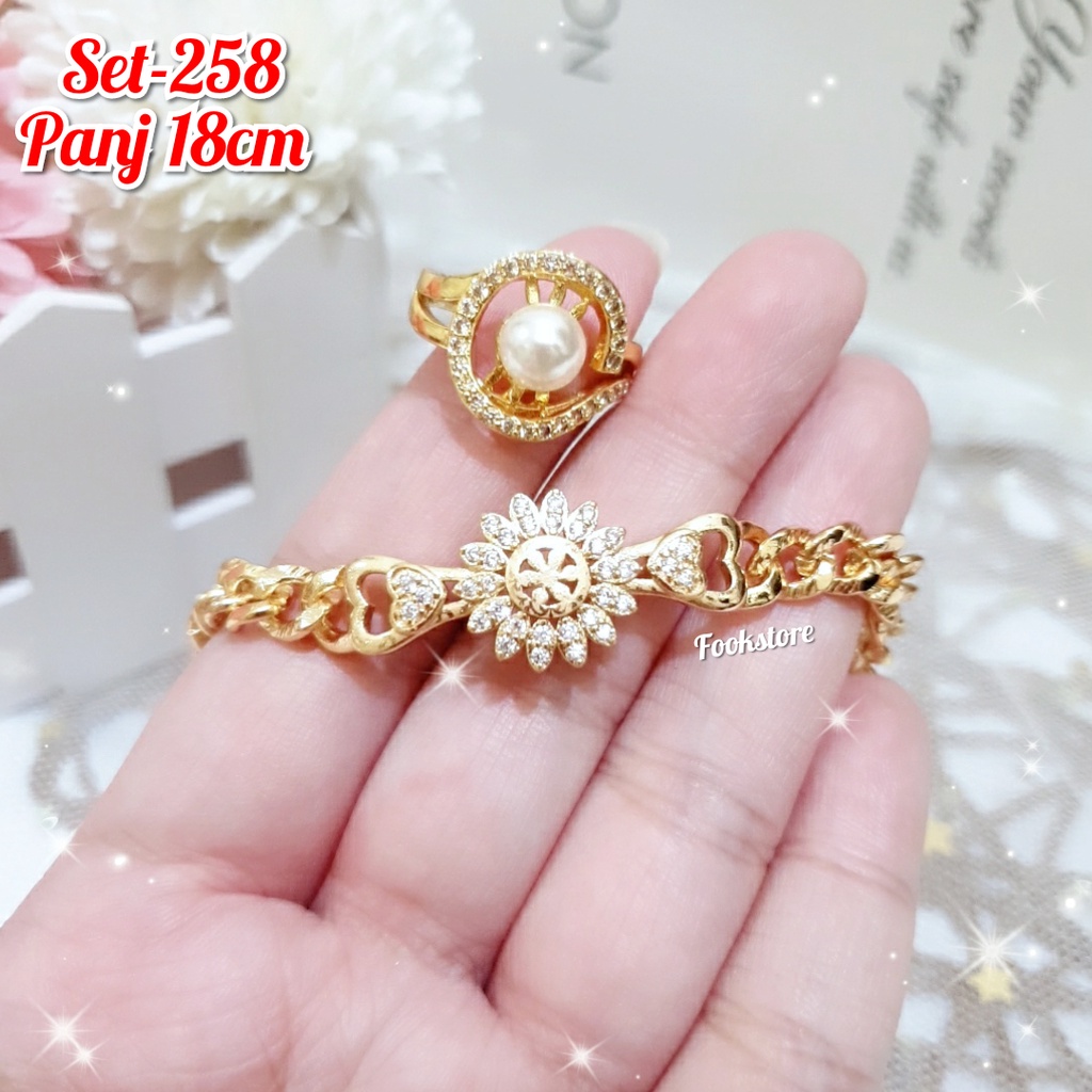 SET GELANG DEWASA GRATIS CINCIN UKURAN RANDOM