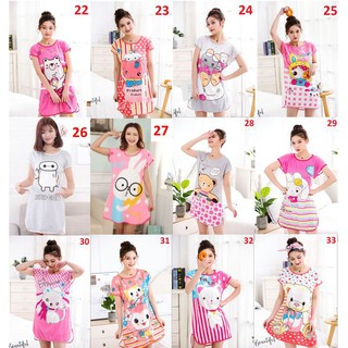 DF COD Baju Tidur Karakter Lucu Model Daster Karakter Imut DF COD Baju Tidur Karakter Lucu Model Daster Karakter Imut
