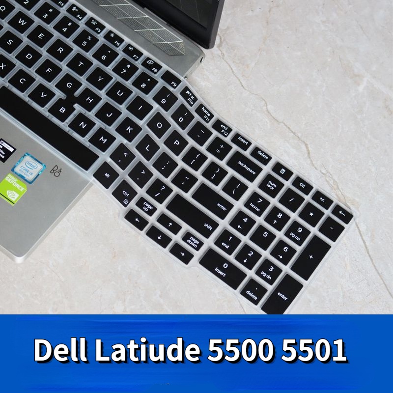 Cover Pelindung Keyboard Dell Latiude 5500 5501 L23 15.6 Inch Anti Debu