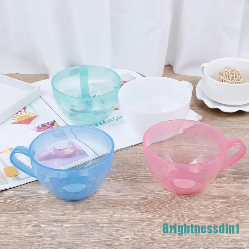 [Brightnessdin1]Colourful Plastic Kitchen Mixing Bowl for Baking &amp; Cooking 4 Colours