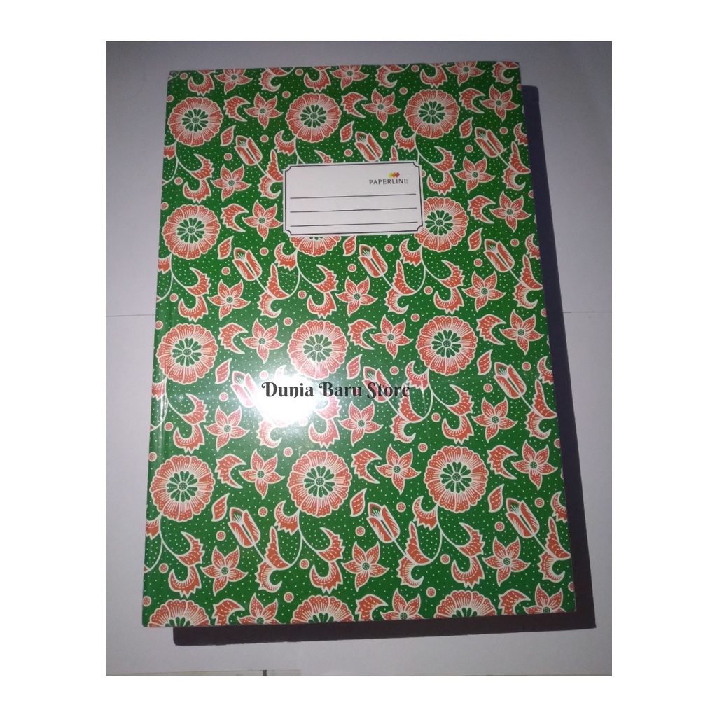 

Buku Tulis Hard Cover Folio Paperline 200 Lembar