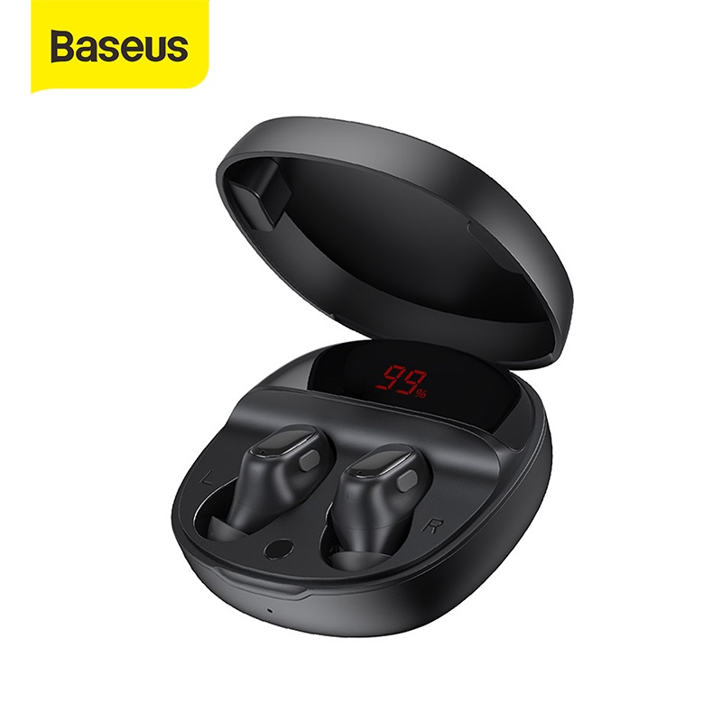 Baseus Encok WM01 True Wireless Bluetooth Earphone Mini Earbuds TWS Image 2