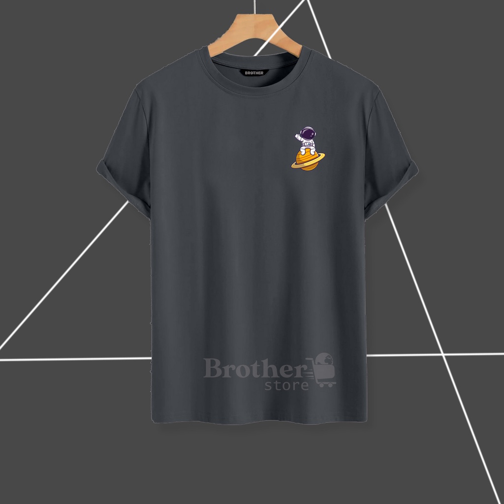 BROTHER STORE - Kaos Distro Pria - KAOS COWOK CEWEK - Kaos Kata Kata - Articel Bumi Bahagia Little Premium