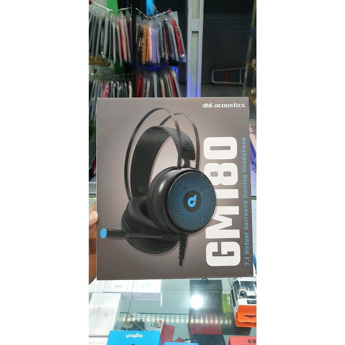 Jual dbE GM180 USB 7.1 Virtual Surround Gaming Headphone dbe GM 180 Limited