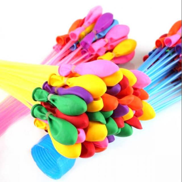 Partycode Balon Air Tiup Anti Bocor Magic Waters Ballons 111 PCS