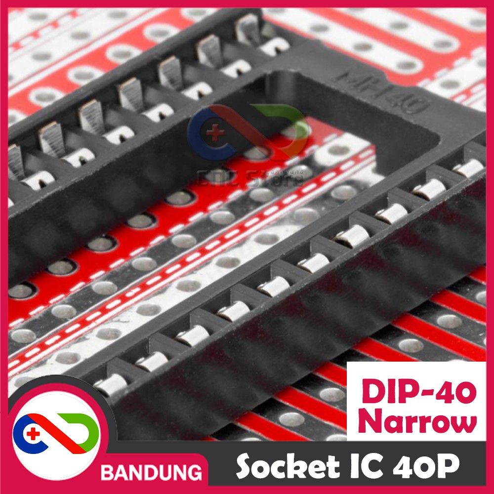 SOCKET SOKET IC DIP-40 DIP40 40P 40 NARROW