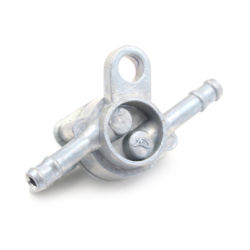 {LUCKID}Aluminium Inline Petrol Fuel Tap ON/OFF Switch 50cc 110cc 125cc Pit Dirt for Motorcycle Bike High Quality R06