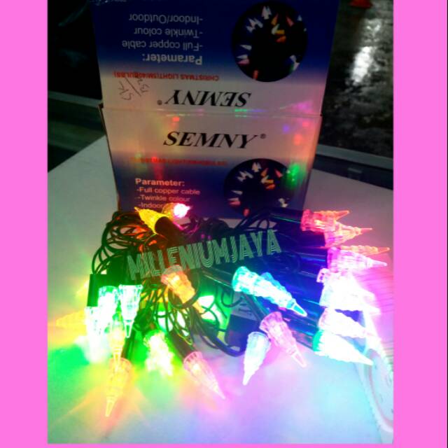 LAMPU NATAL MODEL POHON NATAL