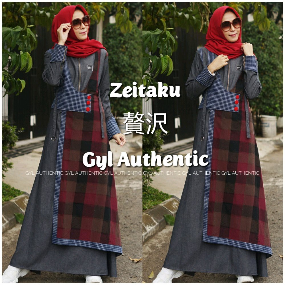 limited edition DRESS ZEITAKU PRODUK ORIGINAL GYL AUTHENTHIC dress kekinian