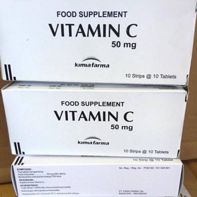 VITAMIN C 50MG KIMIA FARMA