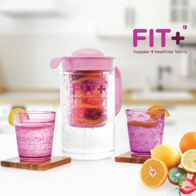 Fit + infuser water jug/ infuse water