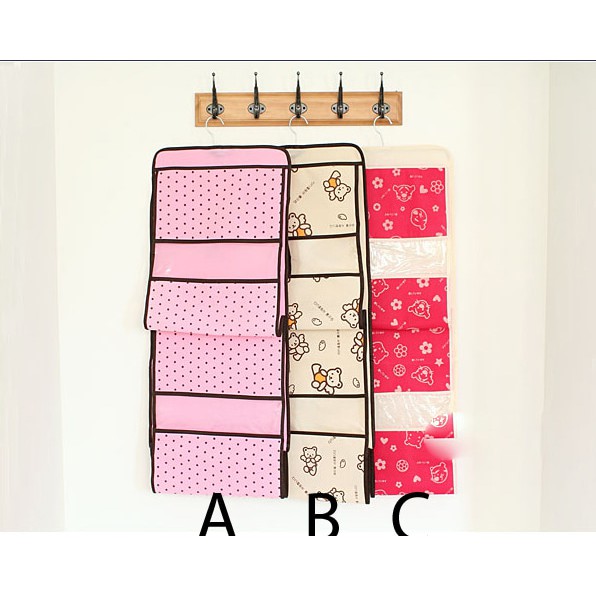 Hanging Bag Storage / Tempat Penyimpanan Tas Gantung 3 Susun