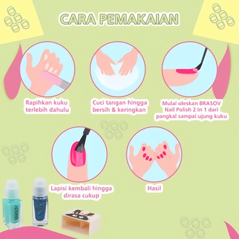 BRASOV Nail polish Series- Cat kuku brasov