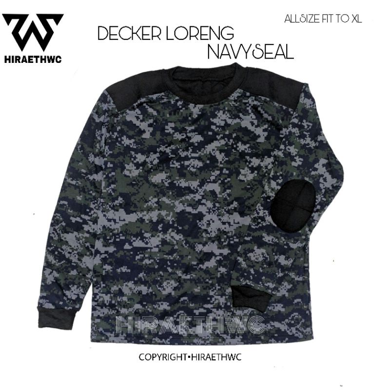 KAOS LORENG NAVY SEAL [TERMURAH]