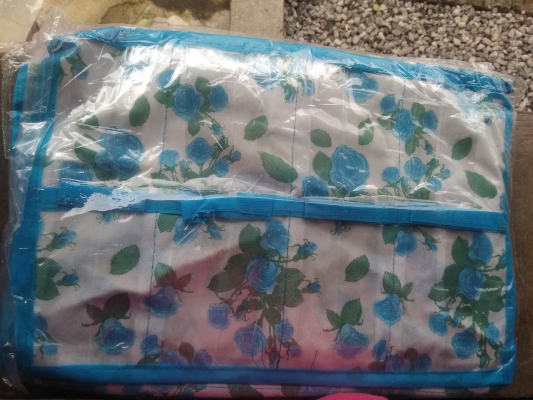 Promo Murah Set 4in1 Rak Gantung Motif Bunga Non Resleting (hbo+hso+hjo+underware) Kualitas Terbaik