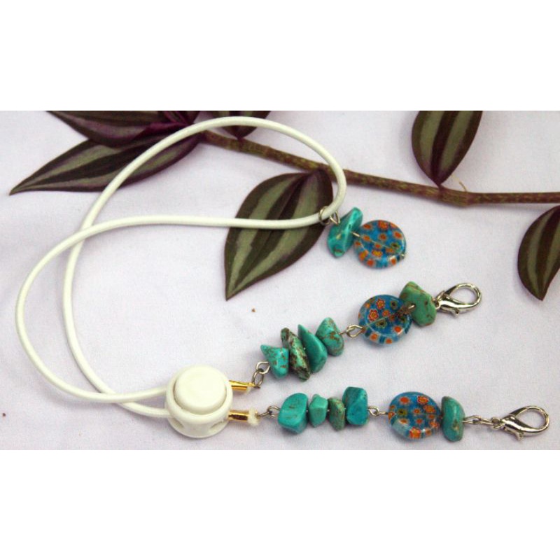 Konektor Masker 2 in 1 | Strap Masker 2 in 1 Premium Batu