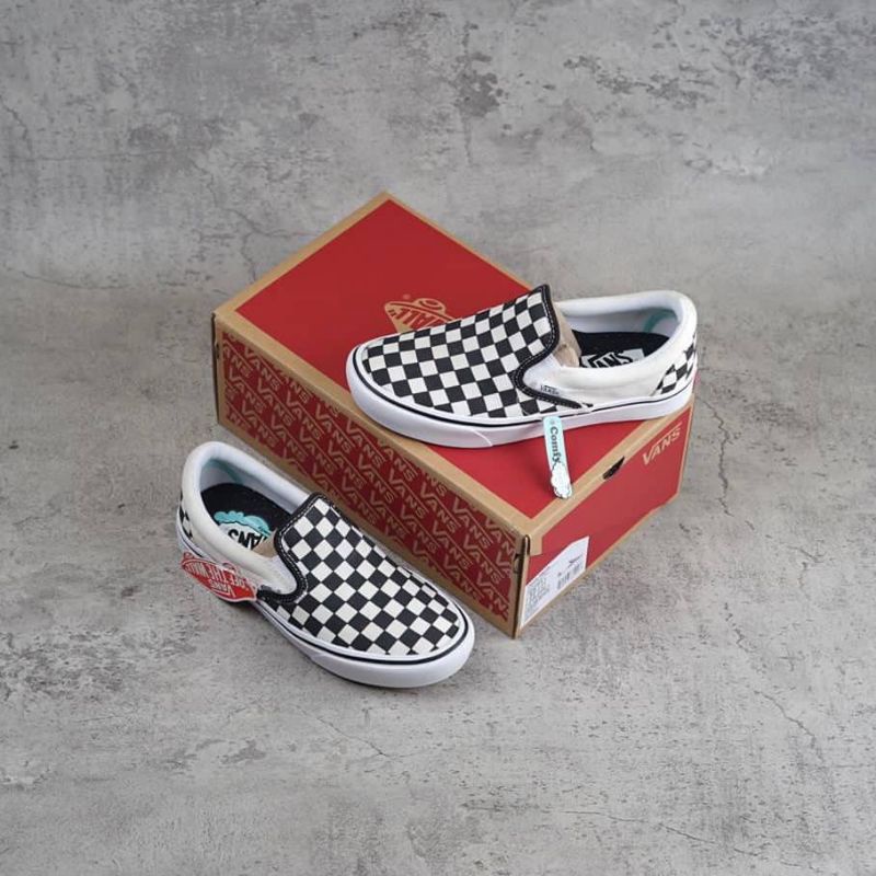 VANS SLIP ON COMFYCUSH CHECKERBOARD