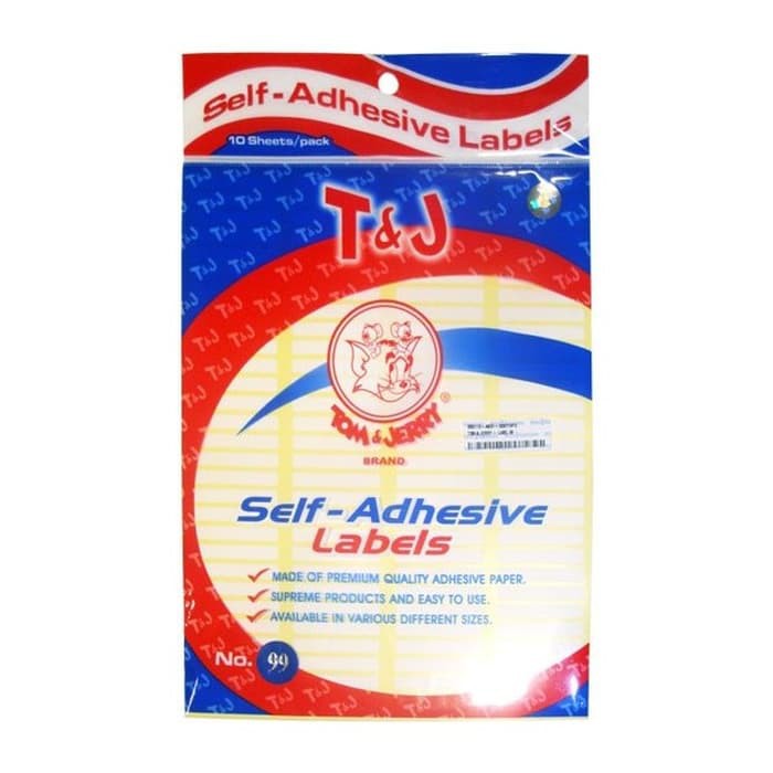 

Label Tom & Jerry 99 1 box isi 25 pak