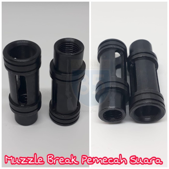 (BISA COD) Muzzle Break Pemecah Suara Pada PCP Uklik Bahan Besi Kuat Dan Kokoh