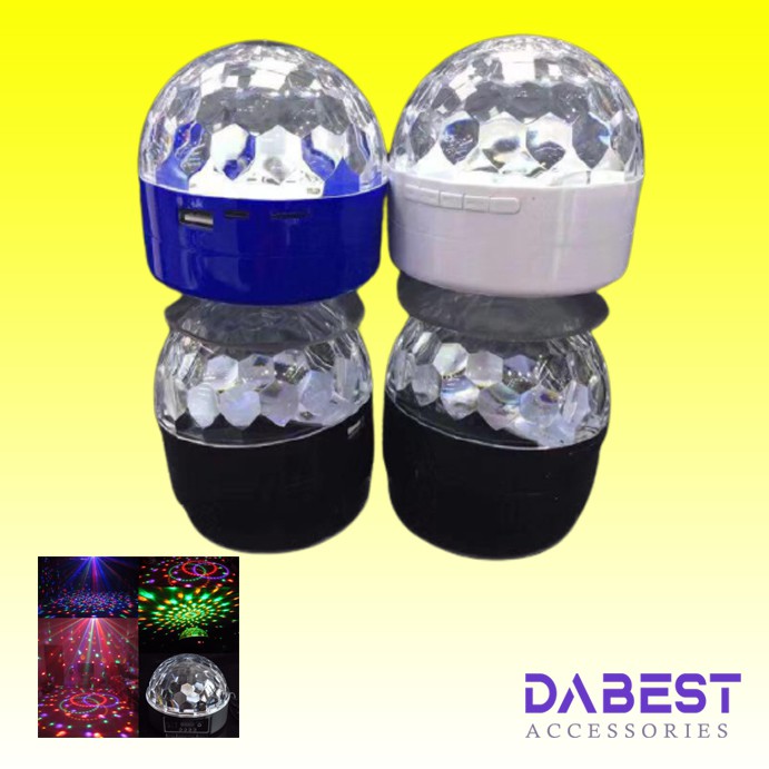 SPEAKER LAMPU DISKO Wirless Bluetooth AQ9