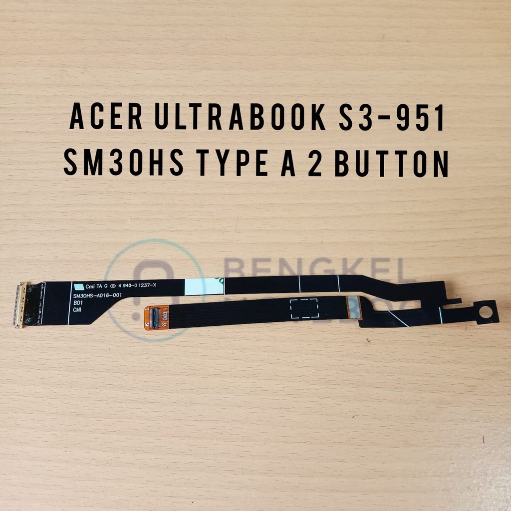 Kabel LCD LVDS Kabel Fleksibel Acer Ultrabook S3-951 2464G S3-391 Type A 2 Button SM30HS