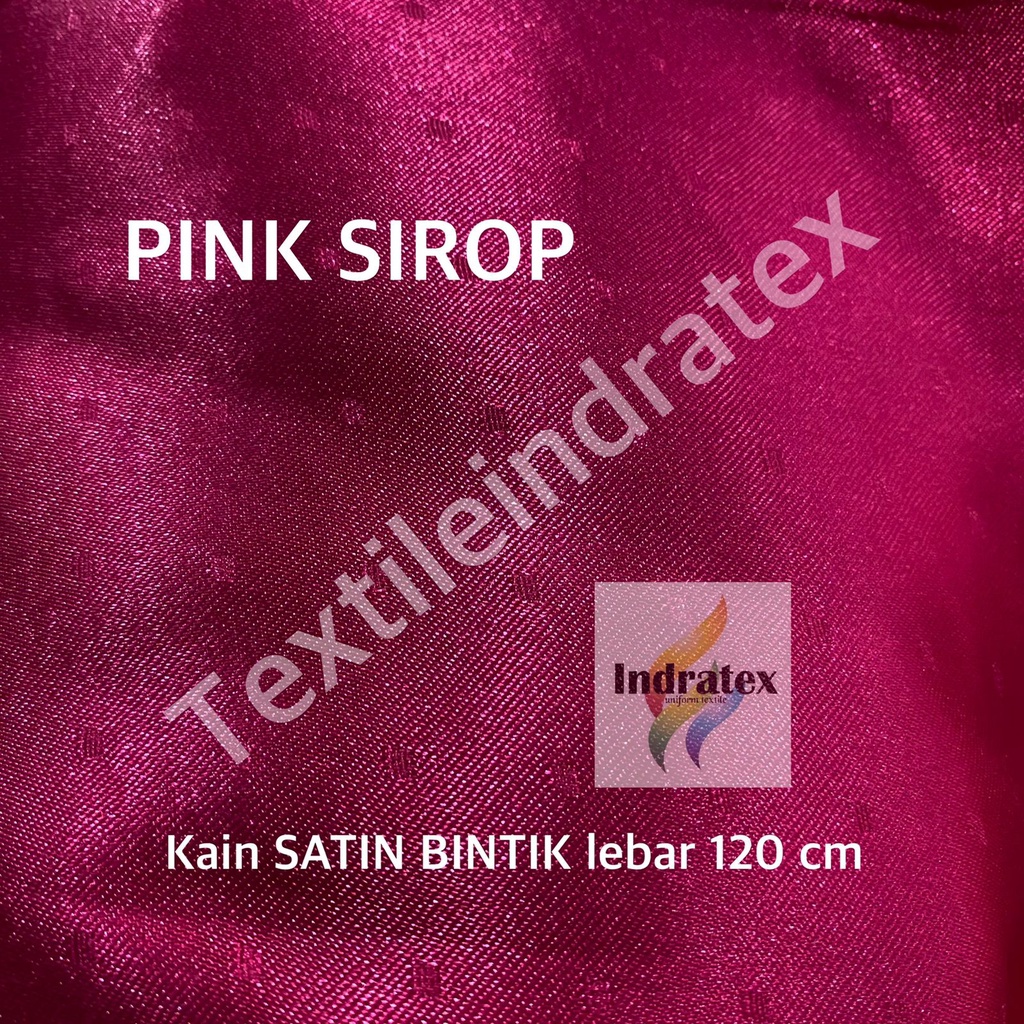 ( per setengah meter ) KAIN SATIN SATEN BINTIK LEBAR 120 CM BAHAN HORDENG GORDEN SCHRUNCIE HAMPERS PARSEL CRAFT KERAJINAN TANGAN