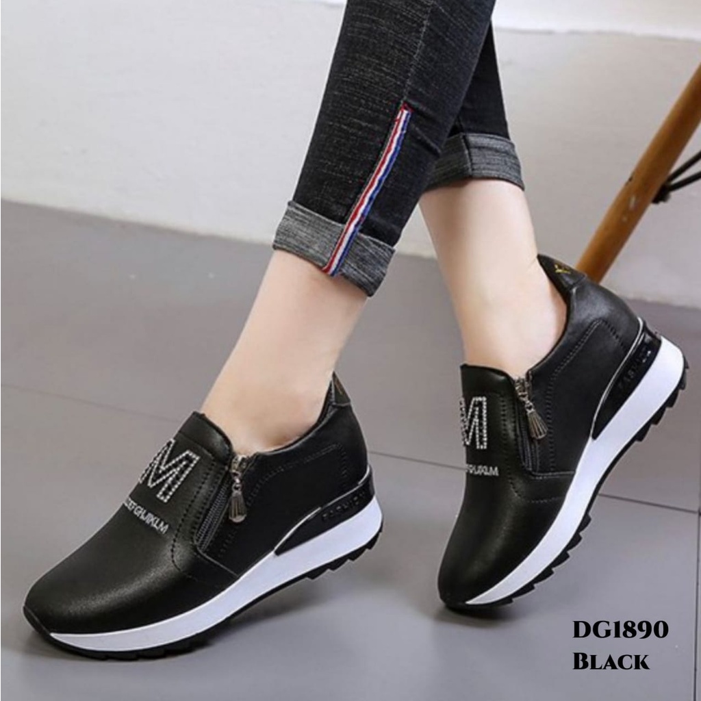 RESTOCK WYN SNEAKERS WEDGES FASHION KOREA DG1890