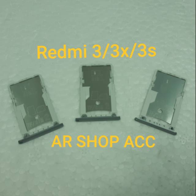 Sim Tray Slot Sim Tempat Sim Card Xiaomi Redmi 3/3x/3s