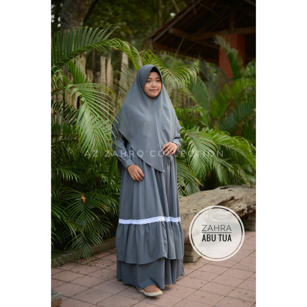 Gamis zahra set syari