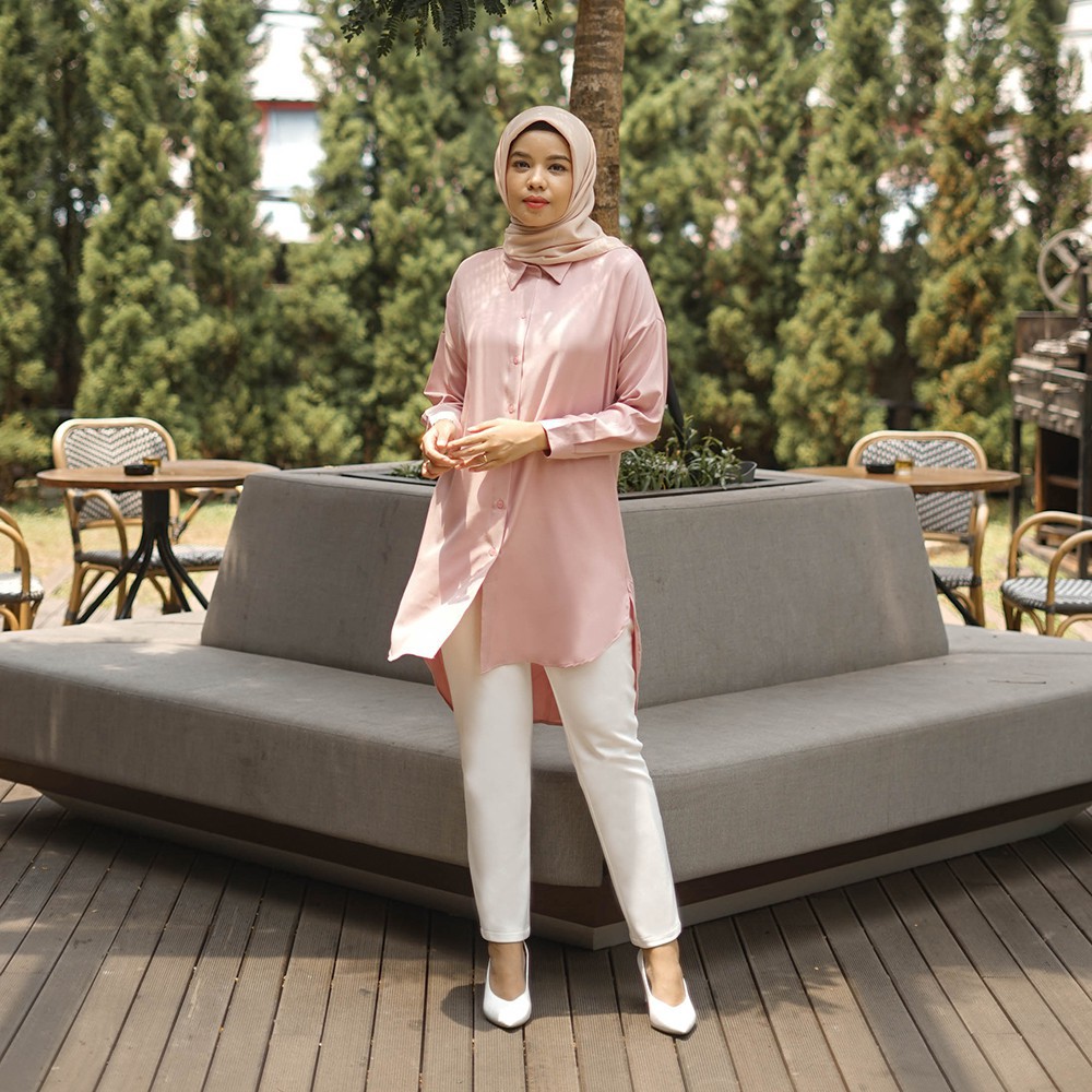 TUNIK FASHION WANITA MURAH STYLE KEREN / Habahijab Pakaian Muslim wanita Bella Tunik - Lovely