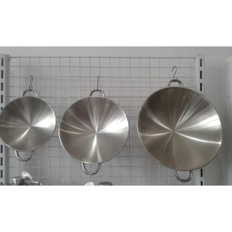Wajan bahan Stainless Steel Merk BIMA