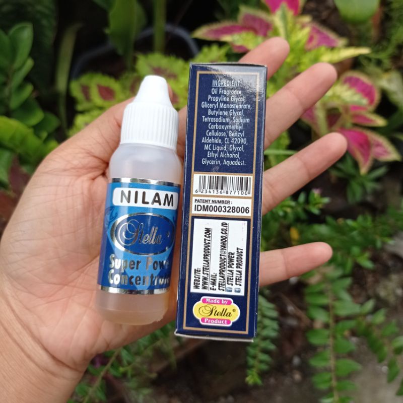 Essence Stella Dus Biru/ Essen/ Esen/ Super Power Concentrate/ Aroma Nilam, Katilayu, Usar, Nila Mujair Lumut, Nila Mujair 02